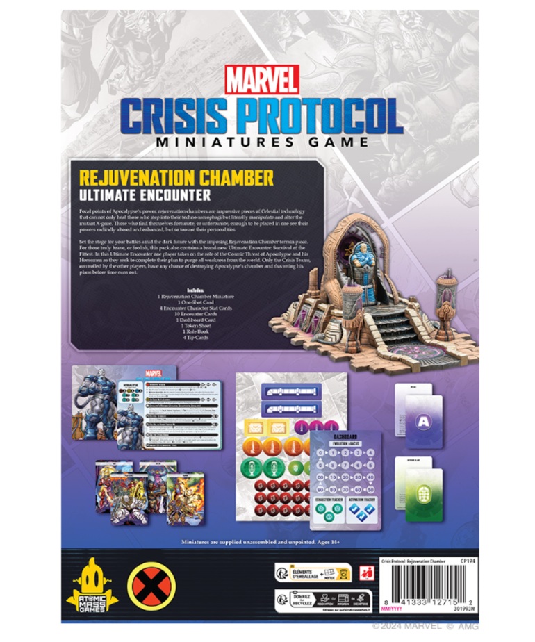 Atomic Mass Games - AMG PRESALE Marvel: Crisis Protocol - Rejuvenation Chamber Ultimate Encounter 09/27/2024