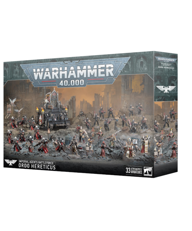 Games Workshop - GAW Warhammer 40K - Imperial Agents - Battleforce Ordo Hereticus