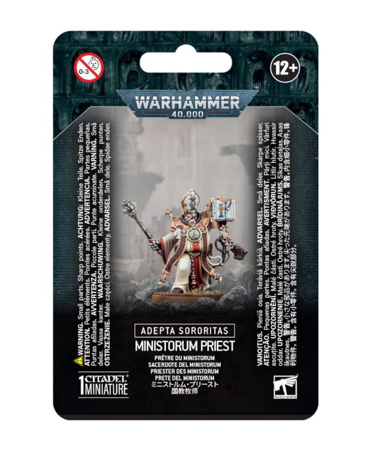 Games Workshop - GAW Warhammer 40K - Adepta Sororitas - Ministorum Priest