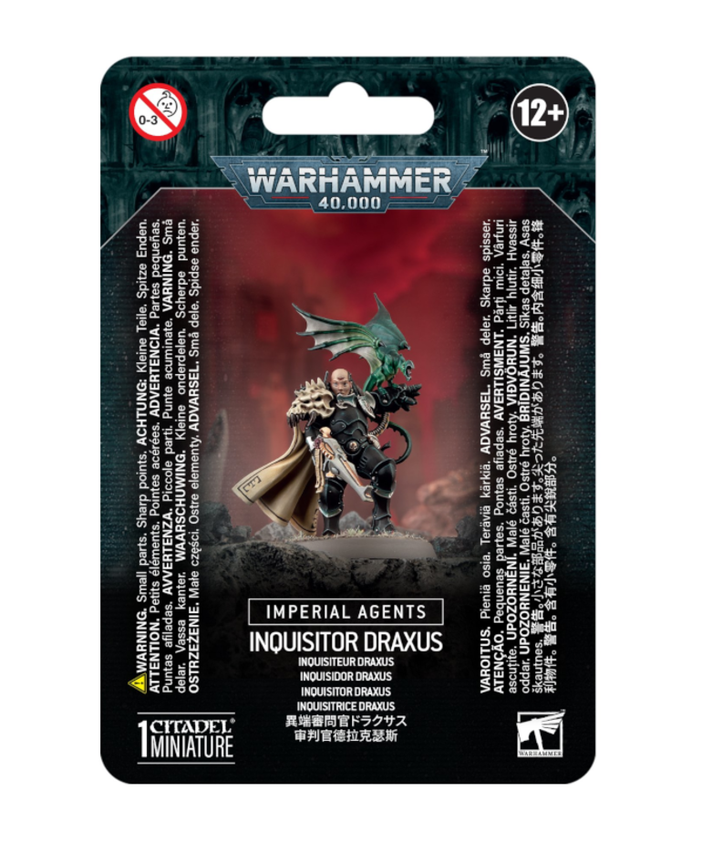 Games Workshop - GAW Warhammer 40K - Imperial Agents - Inquisitor Draxus