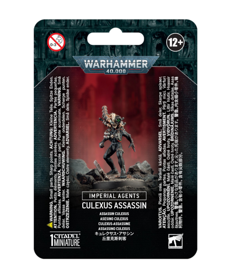 Games Workshop - GAW Warhammer 40K - Imperial Agents - Culexus Assassin