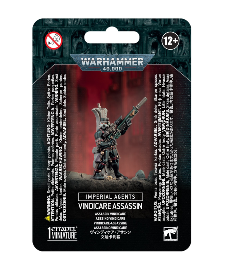 Games Workshop - GAW Warhammer 40K - Imperial Agents - Vindicare Assassin