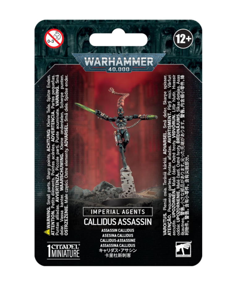 Games Workshop - GAW Warhammer 40K - Imperial Agents - Callidus Assassin