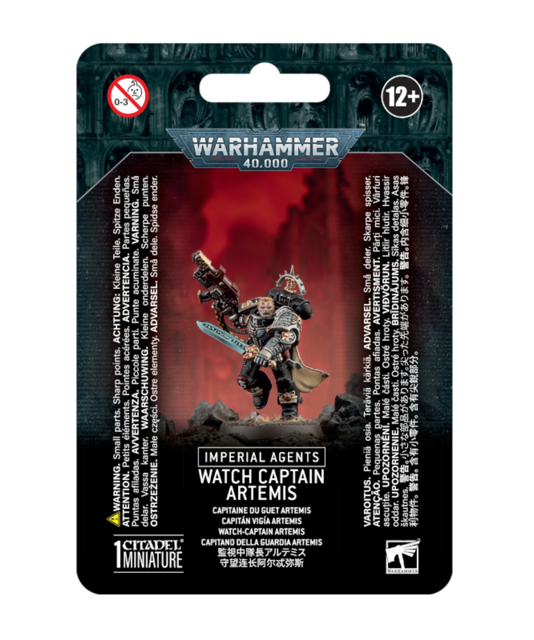 Games Workshop - GAW Warhammer 40K - Imperial Agents - Deathwatch Captain Artemis