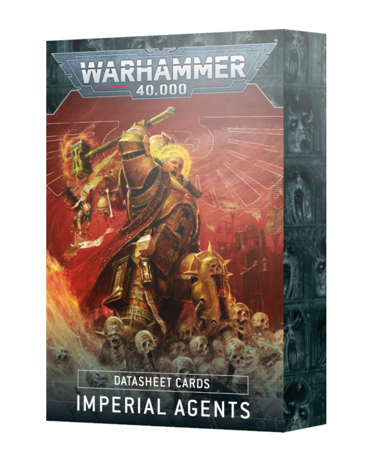 Games Workshop - GAW Warhammer 40K - Imperial Agents Datasheet Cards