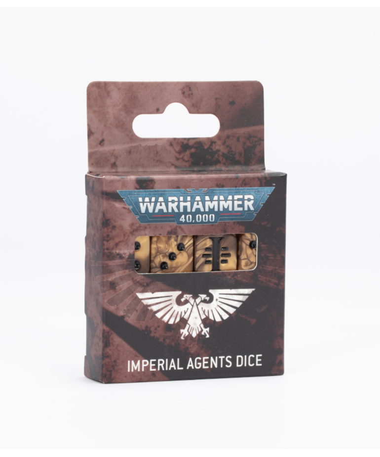 Games Workshop - GAW Warhammer 40K - Imperial Agents Dice