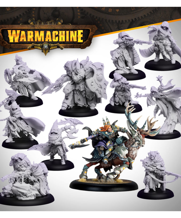 Steamforged Games LTD - STE PRESALE Warmachine - Dusk - Ghosts of Ios - Command Cadre 12/00/2024