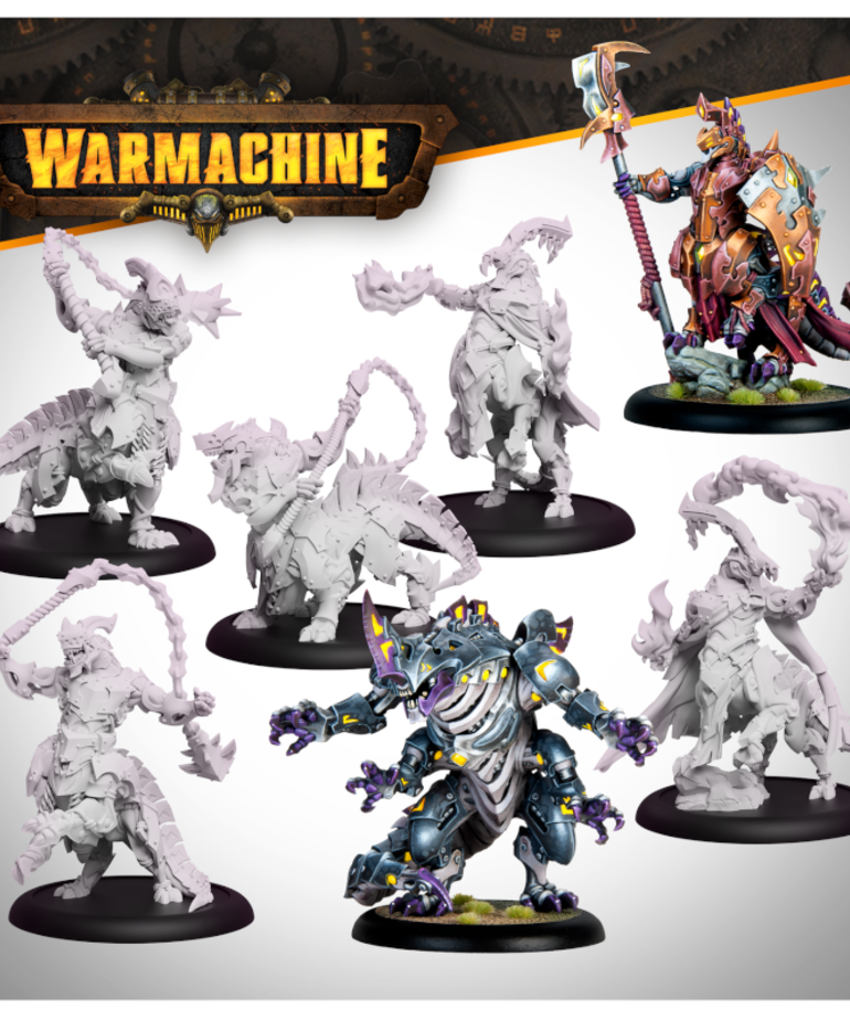Steamforged Games LTD - STE Warmachine - Khymaera Shard Incarnates - Command Cadre