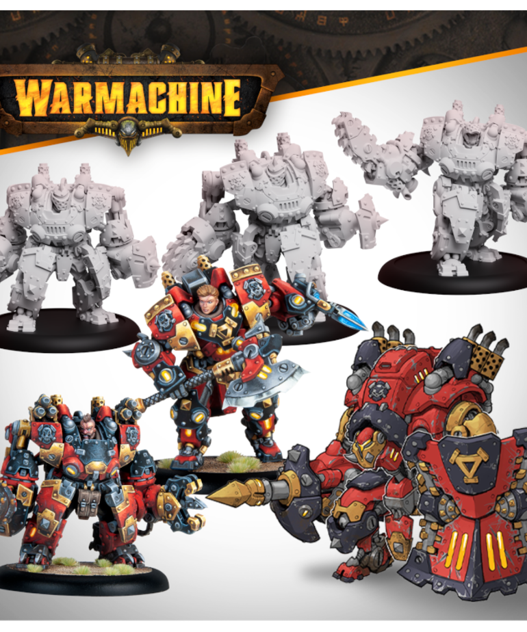 Steamforged Games LTD - STE PRESALE Warmachine - Khador - Annihilators - Command Cadre 12/00/2024