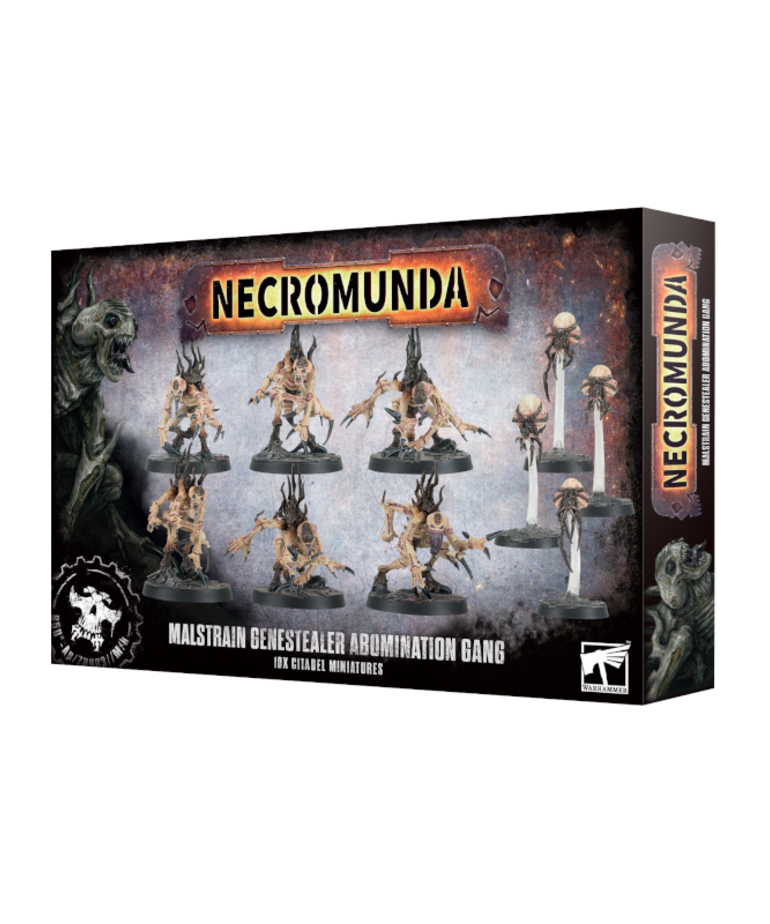 Games Workshop - GAW Necromunda - Malstrain Genestealer Abomination Gang