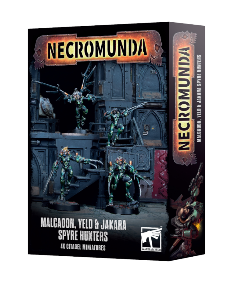Games Workshop - GAW Necromunda - Malcadon, Yeld & Jakara Spyre Hunters