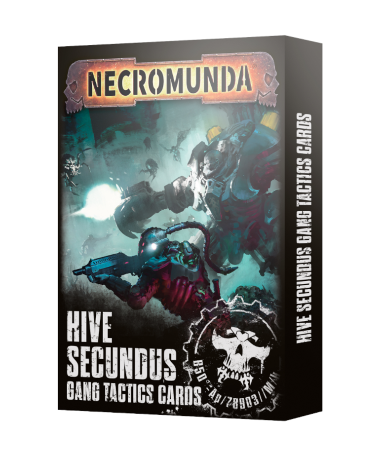 Games Workshop - GAW Necromunda - Hive Secundus Gang Tactics Cards