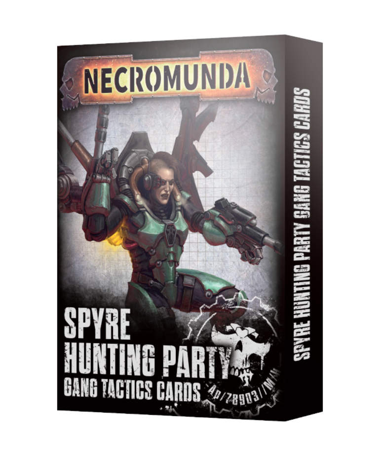Games Workshop - GAW Necromunda - Spyre Hunting Party Gang Tactics Cards