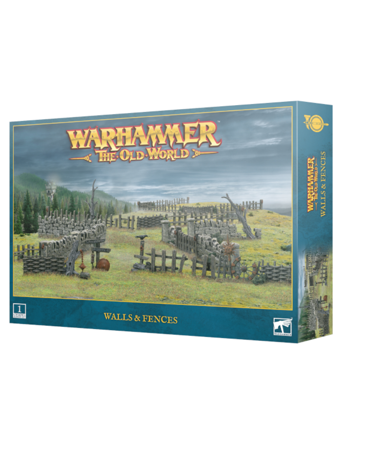Games Workshop - GAW Warhammer: The Old World - Walls & Fences