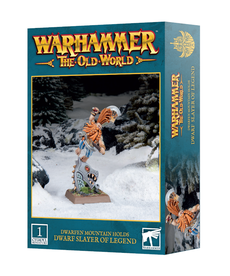 Games Workshop - GAW Dwarfen Mountain Holds - Slayer of Legend