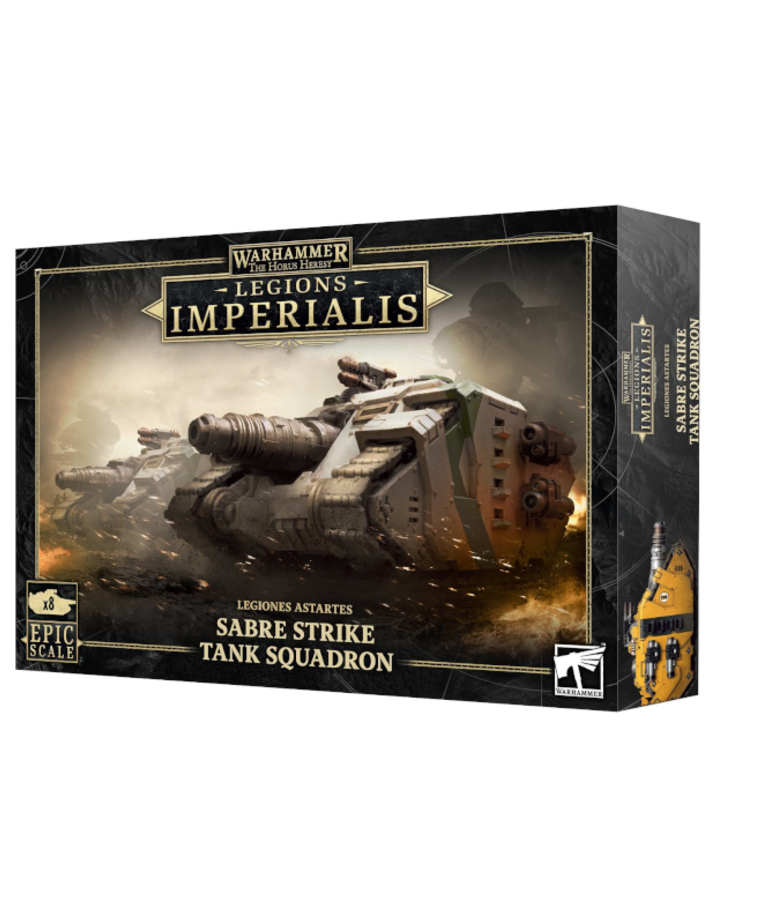 Games Workshop - GAW Warhammer: The Horus Heresy - Legions Imperialis - Sabre Strike Tank Squadron