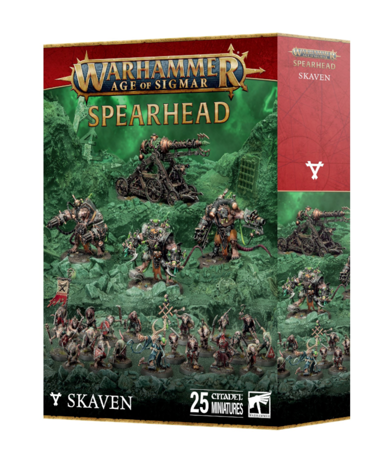 Games Workshop - GAW PRESALE Warhammer: Age of Sigmar - Spearhead - Skaven 09/21/2024