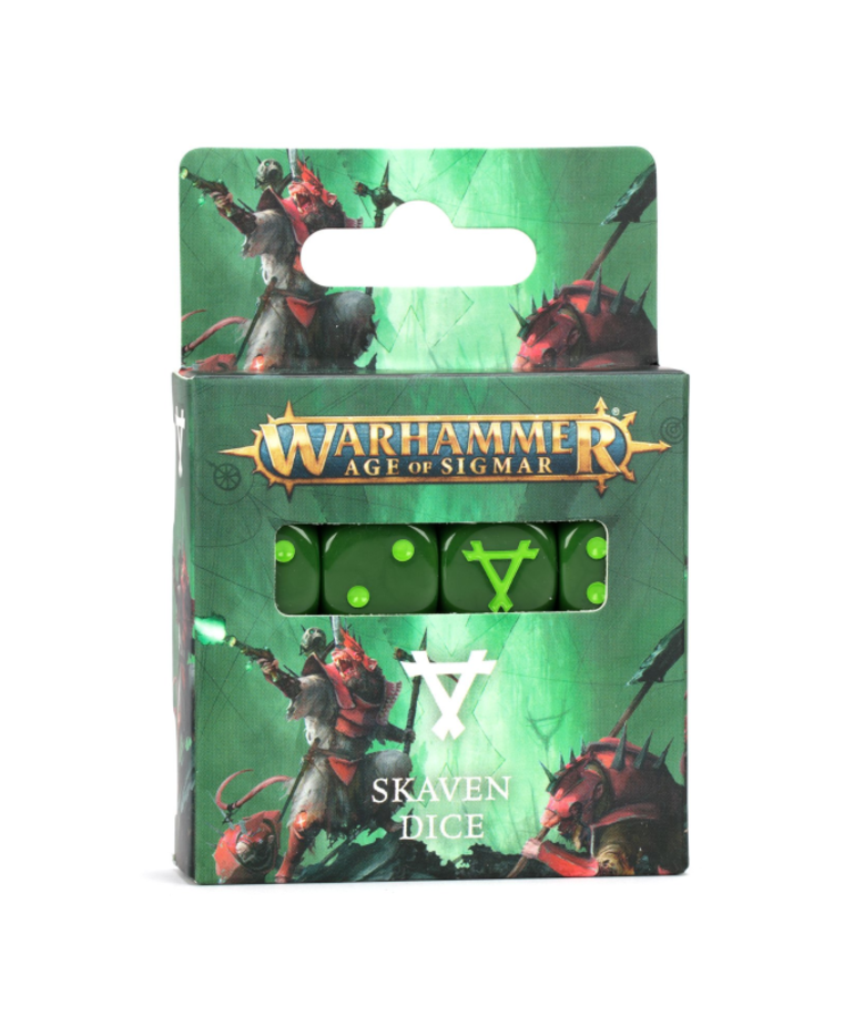 Games Workshop - GAW PRESALE Warhammer: Age of Sigmar - Skaven Dice 09/21/2024