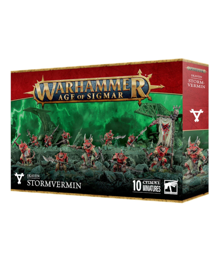 Games Workshop - GAW PRESALE Warhammer: Age of Sigmar - Skaven - Stormvermin 09/21/2024