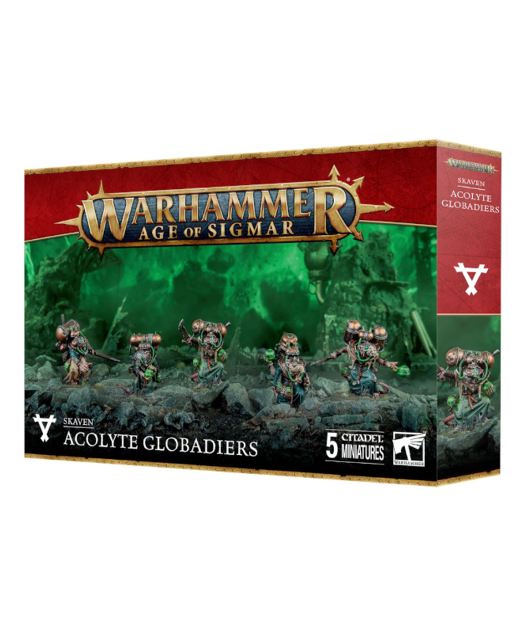 Games Workshop - GAW Warhammer: Age of Sigmar - Skaven - Acolyte Globadiers
