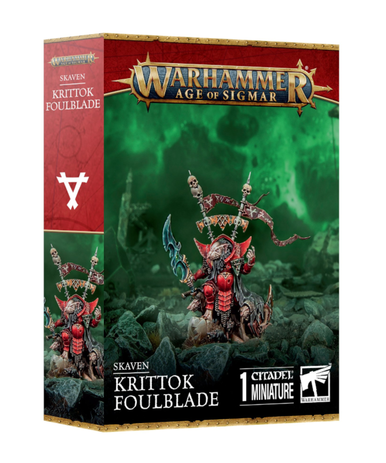 Games Workshop - GAW Warhammer: Age of Sigmar - Skaven - Krittok Foulblade