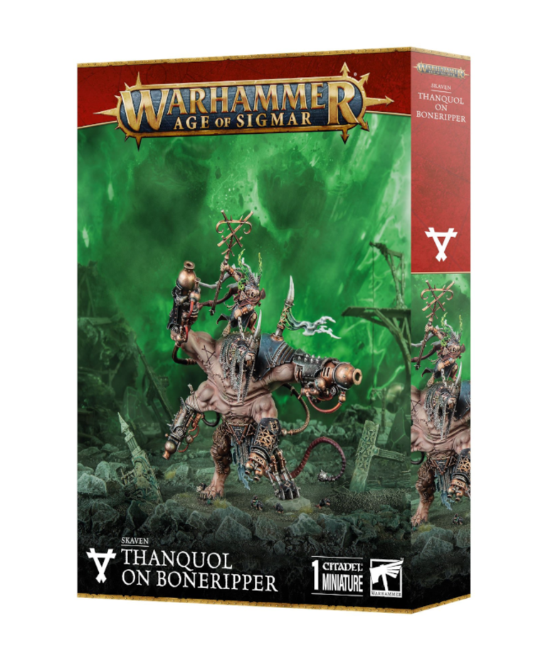 Games Workshop - GAW Warhammer: Age of Sigmar - Skaven - Thanquol on Boneripper