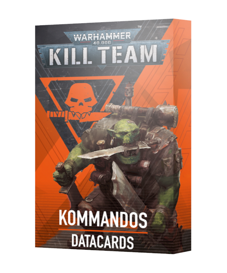 Games Workshop - GAW PRESALE Warhammer 40K: Kill Team - Datacards: Kommandos 10/05/2024