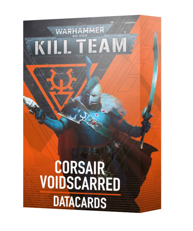 Games Workshop - GAW Warhammer 40K: Kill Team - Datacards: Corsair Voidscarred