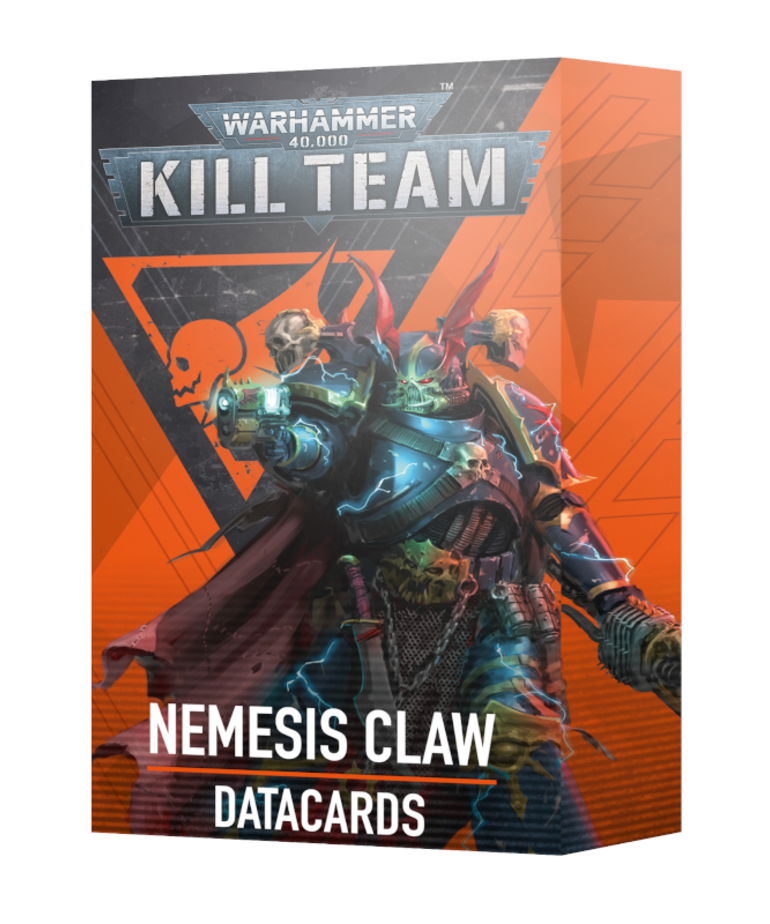 Games Workshop - GAW PRESALE Warhammer 40K: Kill Team - Datacards: Nemesis Claw 10/05/2024