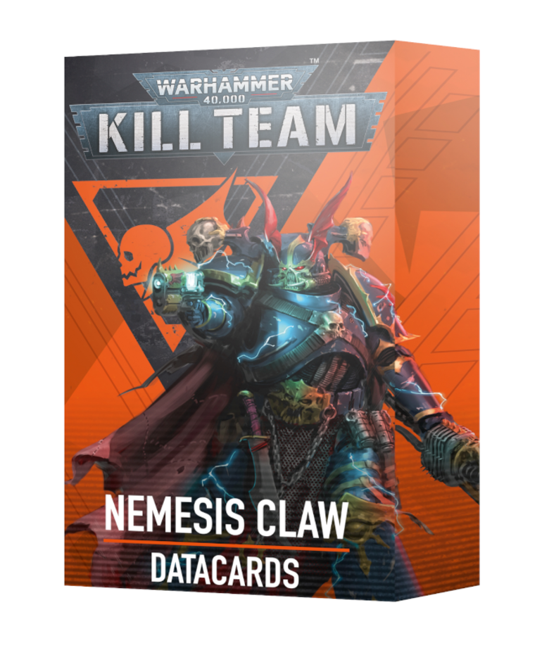 Games Workshop - GAW Warhammer 40K: Kill Team - Datacards: Nemesis Claw
