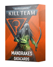 Games Workshop - GAW PRESALE Warhammer 40K: Kill Team - Datacards: Mandrakes 10/05/2024