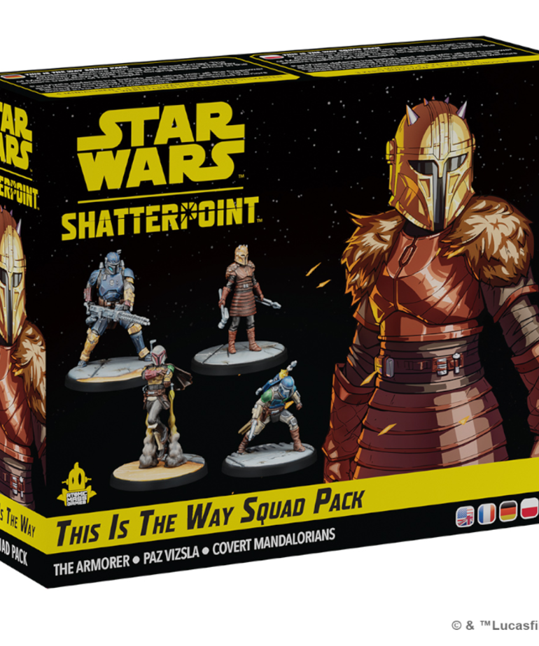 Atomic Mass Games - AMG Star Wars: Shatterpoint - This is the Way - The Armorer Squad Pack