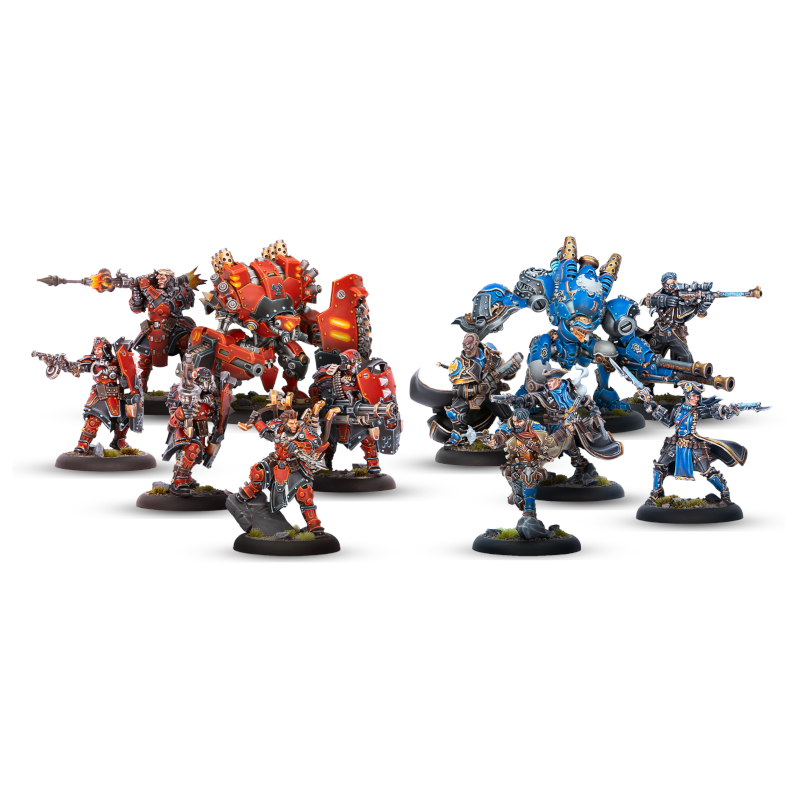Warmachine Two Player Starter Set (Khador vs Cygnar) - Discount