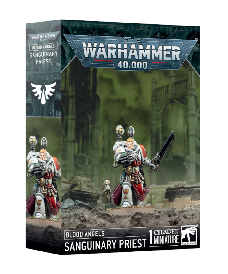 Games Workshop - GAW Warhammer 40K - Blood Angels - Sanguinary Priest