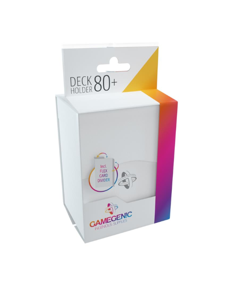 Gamegenic - GG Gamegenic - Deck Holder 80+ - White