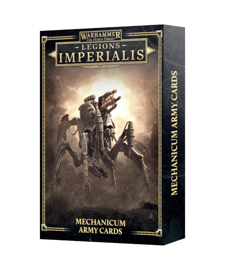 Games Workshop - GAW Warhammer: The Horus Heresy - Legions Imperialis - Mechanicum Army List Cards