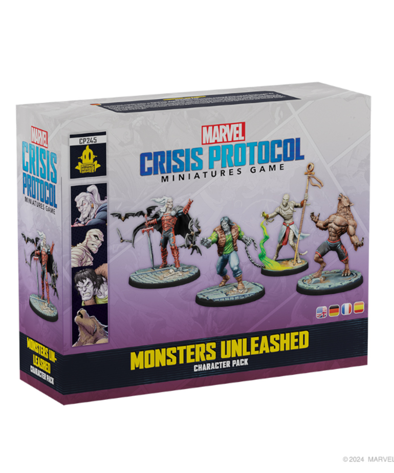 Atomic Mass Games - AMG Marvel: Crisis Protocol - Monsters Unleashed Character Pack