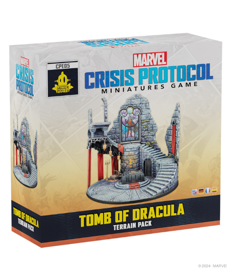 Atomic Mass Games - AMG Marvel: Crisis Protocol - Tomb of Dracula Terrain Pack