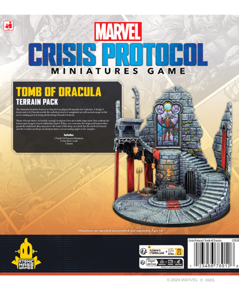 Atomic Mass Games - AMG Marvel: Crisis Protocol - Tomb of Dracula Terrain Pack