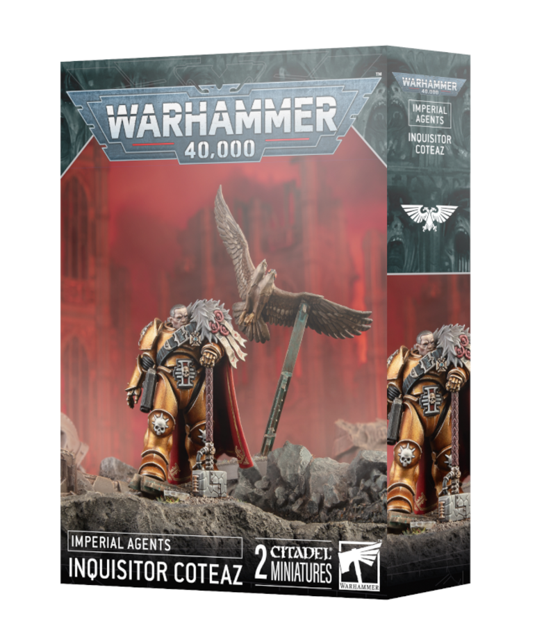 Games Workshop - GAW Warhammer 40K - Imperial Agents - Inquisitor Coteaz