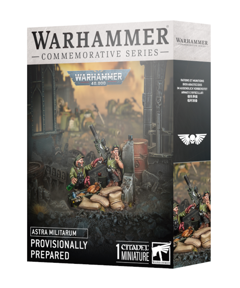 Games Workshop - GAW Warhammer 40K - Astra Militarum - Provisionally Prepared