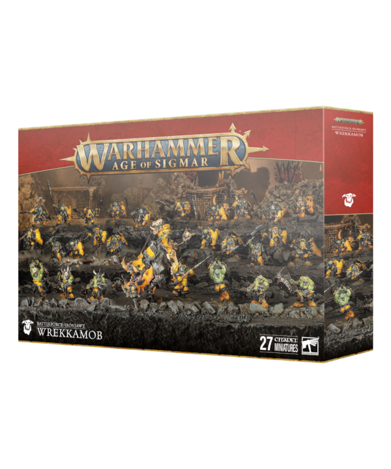 Games Workshop - GAW Warhammer: Age of Sigmar - Ironjawz - Wrekkamob