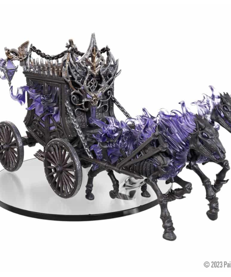WizKids - WZK Pathfinder: Battles Miniatures - Set 25 Armies of the Dead - Death Coach Premium Miniature