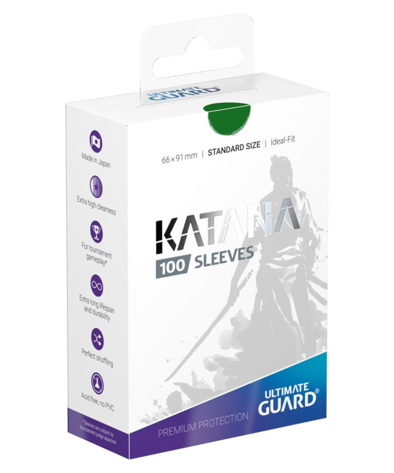 Ultimate Guard - UGD Ultimate Guard - Katana Sleeves - Green (100)