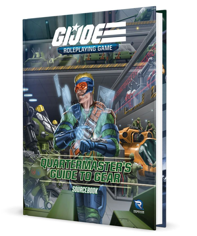 Renegade Game Studios - REN G.I. Joe Role Playing Game - Quartermaster's Guide to Gear Sourcebook