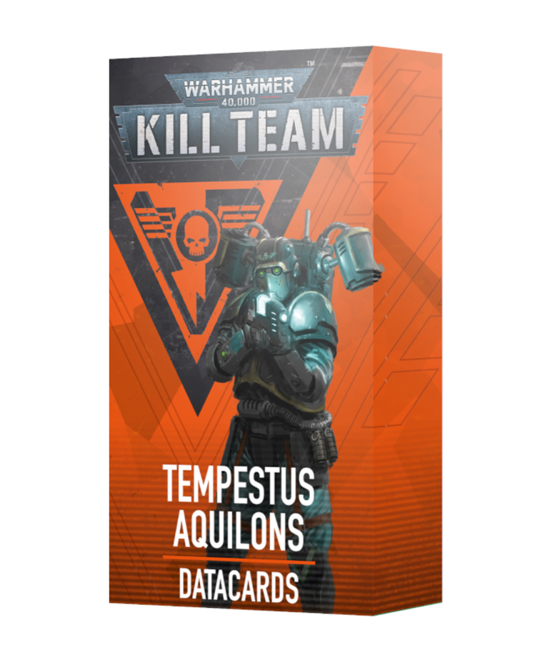 Games Workshop - GAW Warhammer 40K: Kill Team - Datacards - Tempestus Aquilons