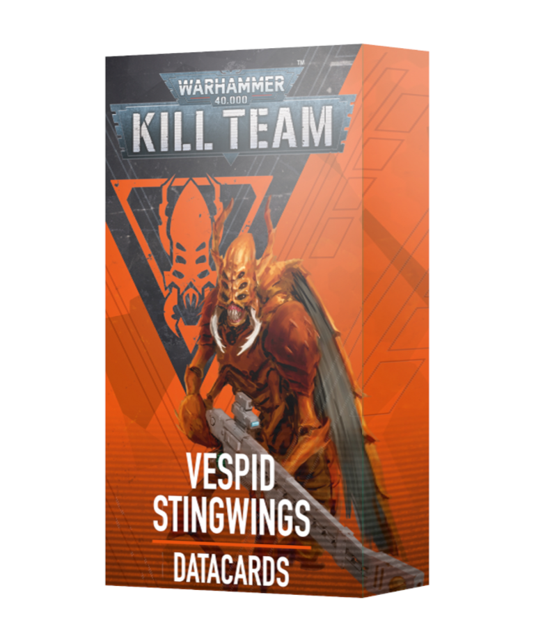 Games Workshop - GAW Warhammer 40K: Kill Team - Datacards - Vespid Stingwings