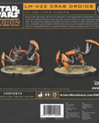 Atomic Mass Games - AMG Star Wars: Legion - LM-432 Crab Droid Unit Expansion