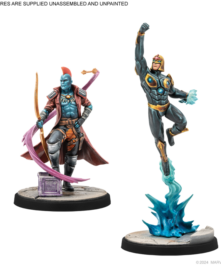 Atomic Mass Games - AMG Marvel: Crisis Protocol - Yondu & Nova Character Pack