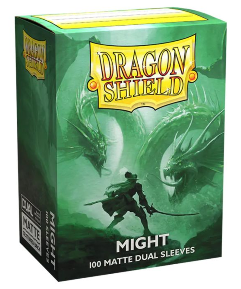 Arcane Tinmen - ATM Dragon Shield - Dual Matte Card Sleeves - Might (100)